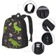 thumbnail image 2 of Disketp Dinosaur Skeleton Mochila Minimalista de Gran Capacidad, Mochila de Viaje para Escuela, Trabajo o Uso Diario, 2 of 6