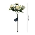 thumbnail image 3 of Boovnll Solar Flowers Outdoor Water Proof, Artificial Flowers Bouquet Outdoor Solar Lights, Solar Flowers for Outdoor Garden Yard Patio Decor, Solar Garden Lights, 3 of 6