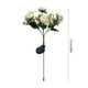 thumbnail image 3 of Luces solares para jardín con forma de camelia, 7 capullos realistas, luces LED de color blanco cálido, estacas metálicas impermeables, ideales para terrazas y jardines, lámpara de pie de plástico., 3 of 6