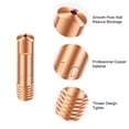 thumbnail image 2 of NATEFEMIN MIG MAG Welding Torch Contact Tips 40 Pcs 0.8 0.9 1.0mm Copper M6 for 15AK Clarke Sealey Welders, 2 of 9