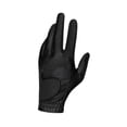 thumbnail image 1 of Guante de golf profesional para zurdos para hombre, resistente al desgaste, transpirable, elástico, de microfibra, cómodo para practicar putting de Negro, 1 of 8