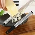 thumbnail image 6 of hengtong Fruits Zester Gadget Nonslip Tool Portable Flat Ergonomic Cheese Grater Shredder for Ding Room Kitchen Home Ginger Vegetables, 6 of 9