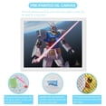 thumbnail image 6 of Diamond Art Kits for Adults - Mobile Suit Gundam Full Drill Diamond Arts for Beginners, Round 5D Paint with Diamonds Gem Art Painting Kits for Home Wall Decor Gifts 16"x20", 6 of 8