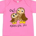 thumbnail image 4 of Inktastic Owl Always Love You- Cute Owl Family Boys or Girls Baby Bodysuit, 4 of 5