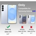 thumbnail image 2 of SHILIU-for Galaxy S25 Case, Military-Grade Shockproof Cover, with Ring Holder Kickstand Rotatable Invisible, for Samsung S25 Case, Slim Fit Protective Case for Samsung Galaxy S25, 6.2\u201d, Red, 2 of 4