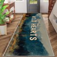 thumbnail image 2 of 2x6 FT Kitchen Runner Rugs Non Skid Washable, Faux Wool Rug Runners for Hallways Bathroom Carpet Runner, Soft Indoor Modern Floor Rug for Entryway Laundry Room, 2 of 11