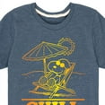 thumbnail image 3 of Peanuts - Chill Snoopy - Toddler And Youth Short Sleeve Graphic T-Shirt, 3 of 6