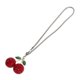 thumbnail image 1 of AURARMLET Para Con Colgante De Cereza De Cristal Rojo Para Espejo Retrovisor, 1 of 7