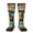2 Black-2, variant on Hip-Hop Duck Thigh High Socks Extra Long Stretchy Sock Women Over Knee High Opaque Stocking Daily Wear