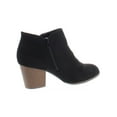 thumbnail image 2 of Style & Co. Womens Masrina Solid Faux Suede Booties, 2 of 2