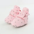 thumbnail image 3 of Yindaity Baby Boys Girls Booties with Grippers Stay on Slippers Socks Toddler Crib Winter Shoes for Boys Girls (C,0-6 Months), 3 of 4
