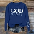 thumbnail image 3 of God Is Good Sweatshirts for Women 2025 Long Sleeve Crewneck Christian Sweatshirt Pullover Tops, 3 of 4