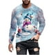 thumbnail image 2 of Seeotter Men‘s Christmas Crewneck 3D Printed Xmas Pullover Jumpers, 2 of 5