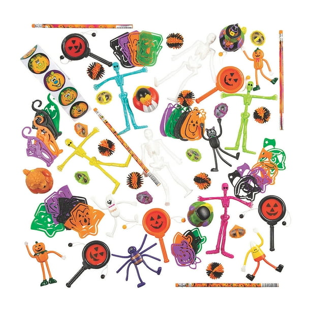 Halloween Novelty Assortment (50Pc) Toys 50 Pieces