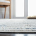 thumbnail image 4 of SAFAVIEH Moondust Gino Oriental Polyester Area Rug, Ivory/Blue, 6' x 6' Round, 4 of 8