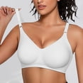 thumbnail image 2 of Sports Bras for Women Large Bust Jelly Soft Support Comfort Bralette Wireless Bras, 2 of 4
