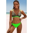 thumbnail image 3 of Charmo Ensemble Bikini Triangle Femme Maillot de Bain Dos Auto-Noué Taille Haute 2 Pcs, 3 of 6