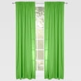 thumbnail image 5 of Learning Linens Solid Color 84-inch Microfiber Rod Pocket Curtain, 5 of 5