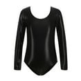 thumbnail image 6 of Lovzfmll Jumpsuit for Girls, Glitter Long Sleeve Gymnastics Leotard, Dance Performance Outfits for Toddler 4-5 Years, 6 of 8