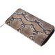 thumbnail image 4 of 1 cartera de mano de piel sintética con estampado de serpiente para mujer con cremallera., 4 of 7