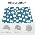 thumbnail image 3 of Yiaed Cute Sheep And Hearts Print Highly Absorbent Microfiber Kitchen Counter Mat, Dish Drying Pad for Dishes, Utensils, Pots and Pans, Large 18" x 24", 3 of 7
