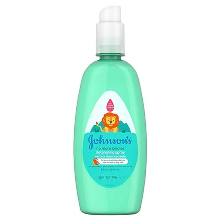 Johnson's No More Tangles Spray Detangler,10-Ounce Spray Bottles (Pack of 6)