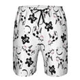 thumbnail image 3 of Goofa Cute Cow and Milk Stains Printed Mens Swim Trunks Summer Quick Dry Short Beach Swimwear Bathing Suits-Large, 3 of 9