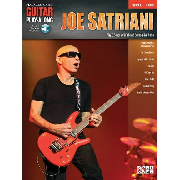 Joe Satriani Guitar Play-Along Vol. 185 - Book/Online Audio, (Paperback)