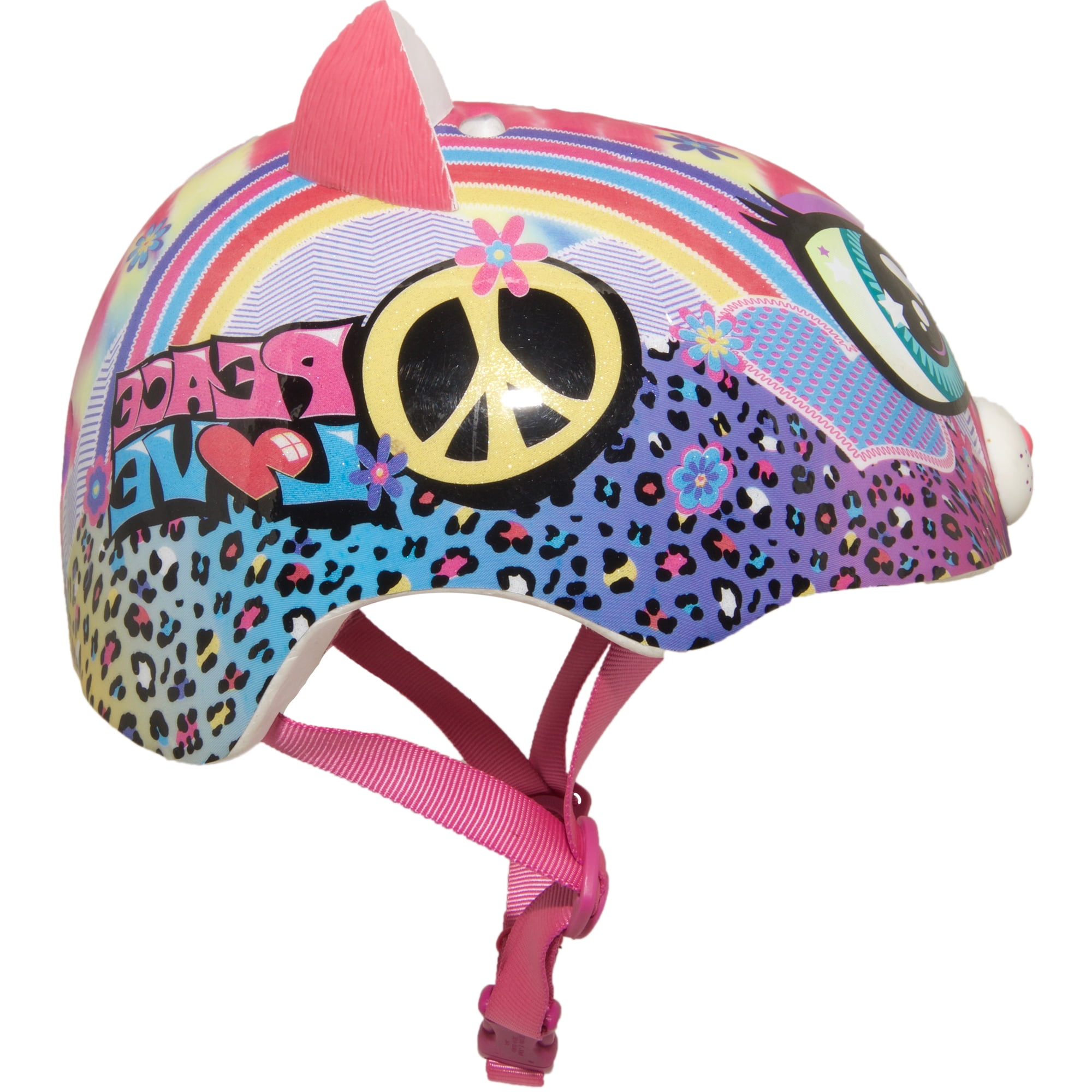 raskullz peace love kitty helmet