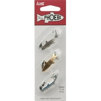 Acme Tackle Phoebe, Fishing Lure Spoon Kit, 3 Pack, 1/12 oz., Assortment