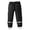 k12644-Black3, variant on LIIPEE Girls Rainwear Casual Kids Solid Color Soft Cute Rain Pants Waterproof Fashion Comfortable Breathable Daily Rainwear,Black,5-6 Years