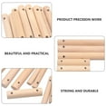 thumbnail image 2 of Shisuyan Tiges en Bois Classiques Rondes 40 Pcs 1.5X2.4In, 2 of 9