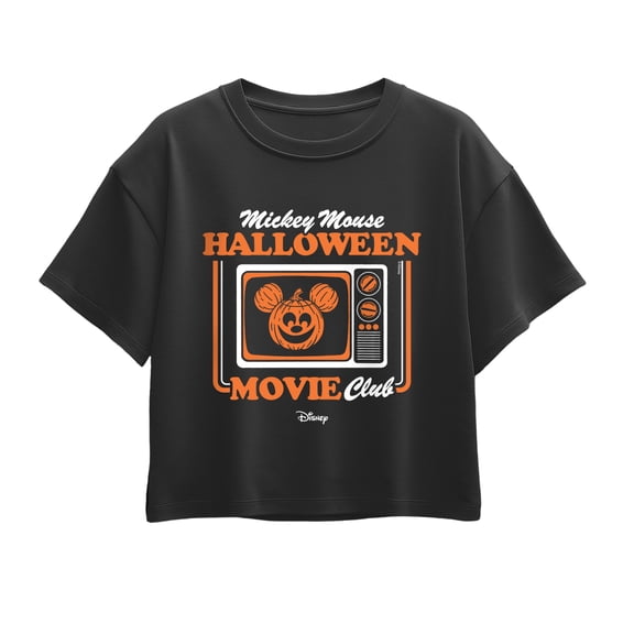 Disney - Halloween Movie Club - Youth Girls Boxy T-Shirt