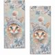 thumbnail image 1 of wonima44 Winter Kitten Hand Towels, 2 Pack Microfiber Adorable Cat in Cozy Knit Hat Towel Set for Kitchen Bath Spa Sport, 14.5"×28", Bathroom Absorbent Decoration Hand Towel for Hotel Gym Beach, 1 of 1