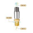 thumbnail image 3 of 2X Liquid Propane Gas Fire Pits 1/2in Air Mixer Valve, Mixer Valve with High Capacity 90K BTU, 3 of 7