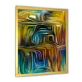 thumbnail image 2 of Designart 'Colour Spiral Fusion IV' Modern Framed Art Print, 2 of 4