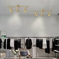 thumbnail image 4 of KCO Lighting Adjustable 3 of Light Track Lighting Fixture Brushed Brass Ceiling Light Fixture, 4 of 7