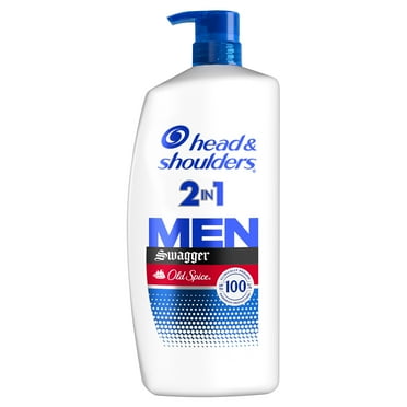 Head and Shoulders Men 2 in 1 Dandruff Shampoo and Conditioner, Old Spice Swagger, 28.2 fl oz