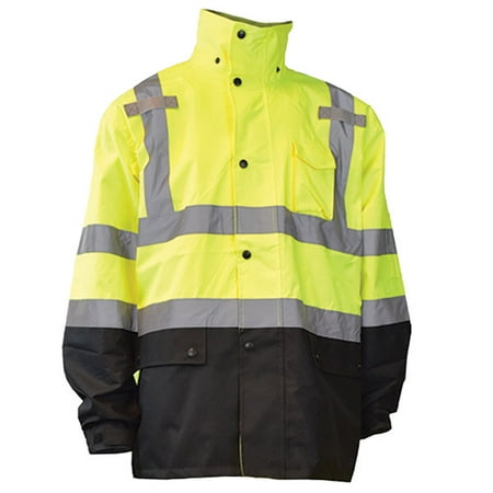 

Radians RW30 General Purpose Rain Jacket Large Hi-Vis Green (1 Unit)