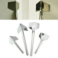 thumbnail image 4 of CUITING 1 Pcs Stainless Steel Garden Metal Handle 90 Degree Drywall Outdoor Corner Trowel, 4 of 7