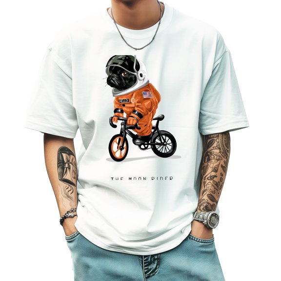 Graphic Tees for Men Summer New Print Casual Tee Fashion Trend Sports Shirt Select