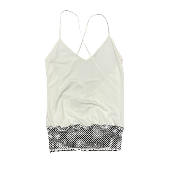 Hanley Mellon Women's Tie Back Tank Top 0 Ivory