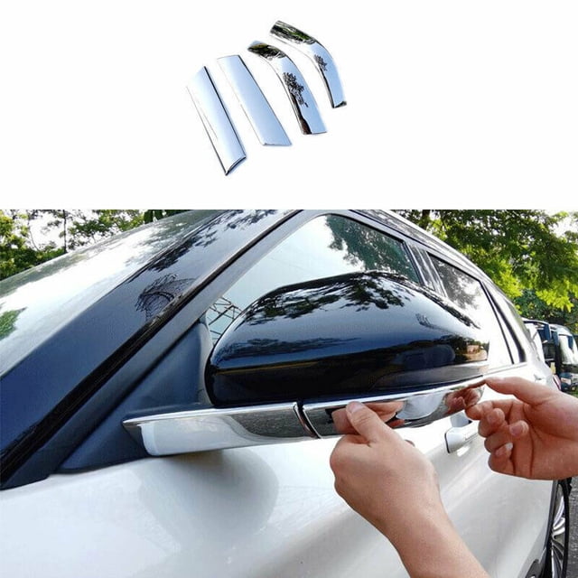 Ford Explorer 2020 pour - 2022 Bande de Miroir Extérieure en Chrome ABS 4 Pcs