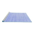 thumbnail image 2 of Ahgly Company Machine Washable Indoor Rectangle Oriental Blue Industrial Area Rugs, 8' x 12', 2 of 4