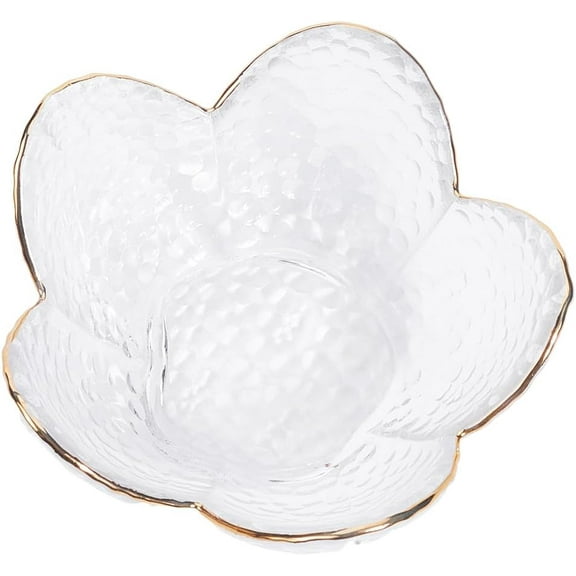 Small Glass Jewelry Tray Flower Glass Jewelry Dish Ring Dishes DIY