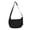 1 Black, variant on Nylon Crescent Crossbody Bag for Women Shoulder Tote Handbag Casual Sling Bag Dumpling Purse Bag for Outdoor Travel