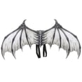thumbnail image 1 of Billuyoard Devil Demon Cosplay Wing Multifuncional Conveniente Halloween Masquerade Carnival Accesorios Fiestas Festival Kits de decoración para fiestas Blanco, 1 of 6