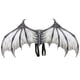 thumbnail image 1 of Wosthever Alas del diablo, decoración plegable, ala de Cosplay de demonio, ligereza, accesorios prácticos para carnaval, atuendo para fiestas y Kits de decoración para fiestas Blanco, 1 of 6
