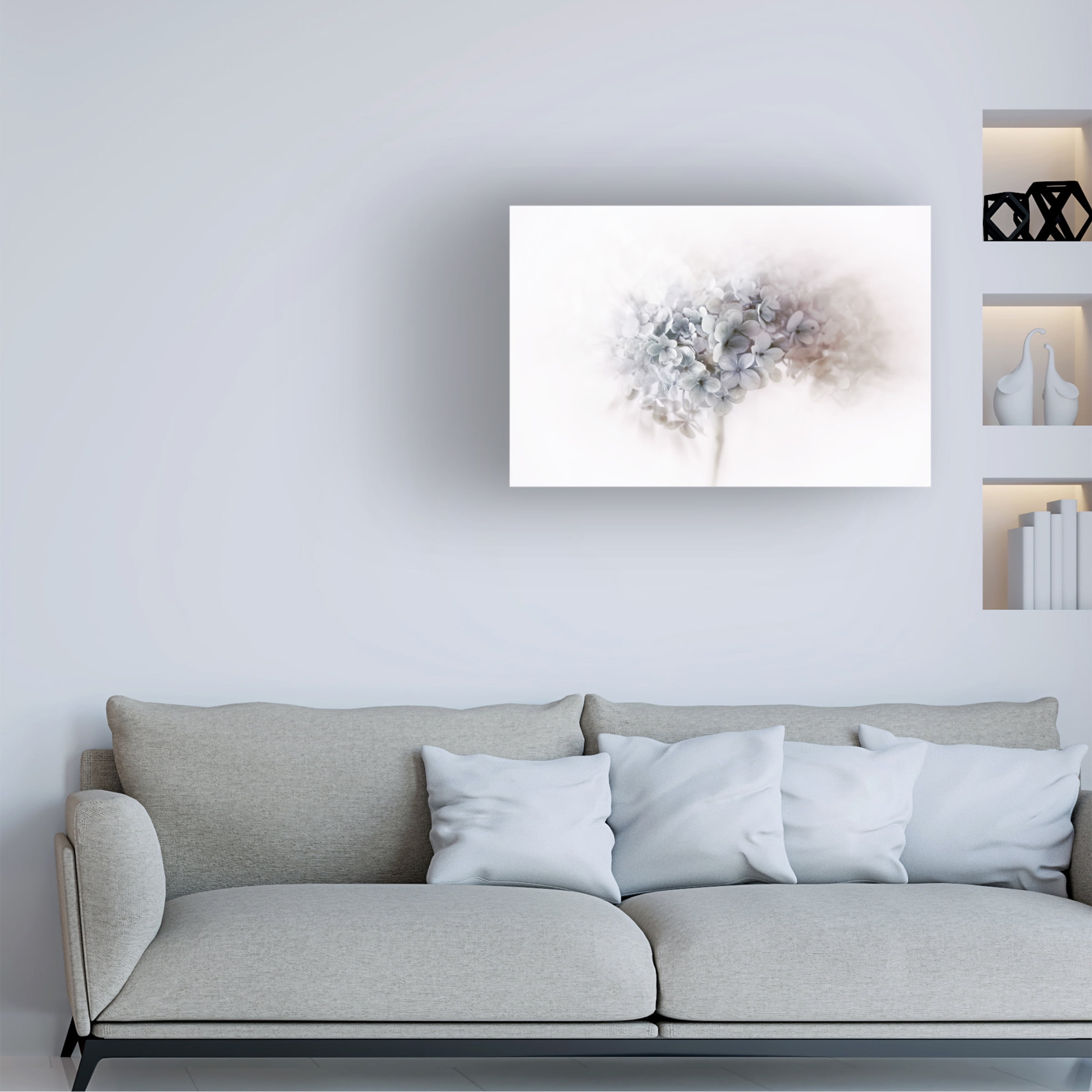 Ellen Van Deelen 'Hydrangea' Canvas Art