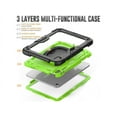 thumbnail image 5 of Case for iPad 10th Generation 10.9 Inch 2022, Sturdy Heavy Duty Full-Body Shockproof Protective Cover with Screen Protector, Rotating Stand, Hand/Shoulder Strap, Stylus Pen, 5 of 7